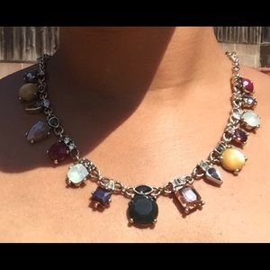 Loft multicolored stone necklace